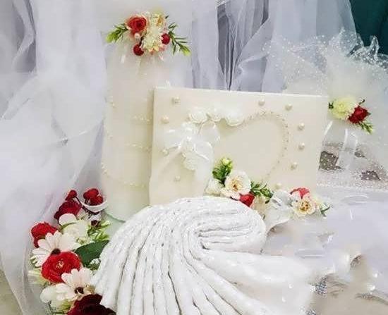 عکس تزیین سفره بله برون