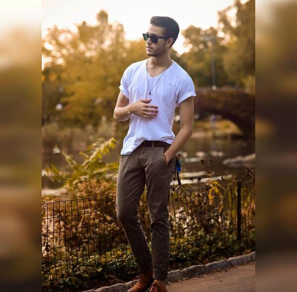 نحوه ژست گرفتن برای عکس مردانه