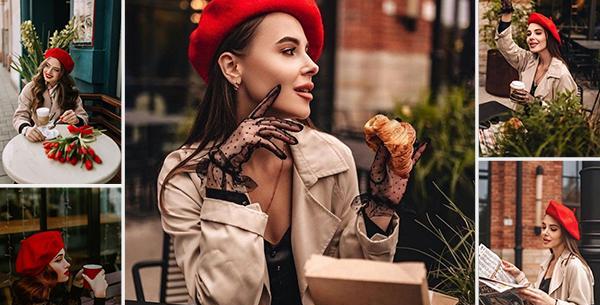 ژست عکس تولد در پشت بام