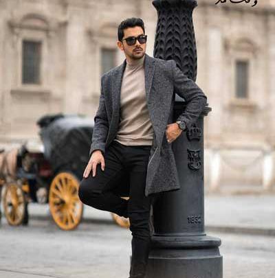 ژست عکس با لباس لش پسرانه