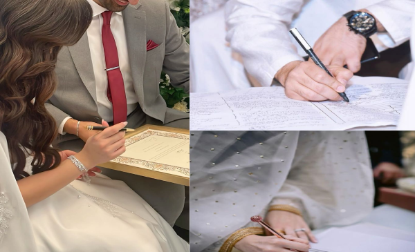محضری عروس ژست عکس عقد محضری