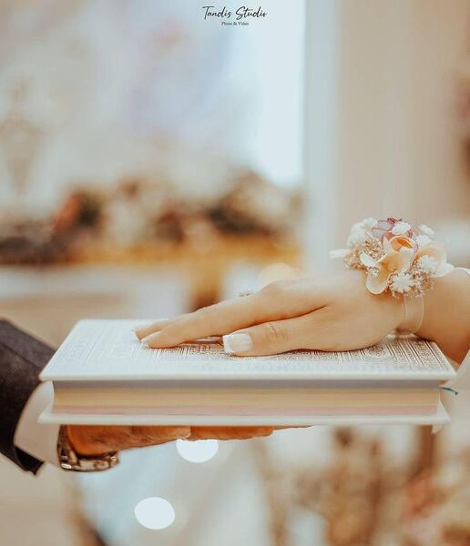 محضری عروس ژست عکس عقد محضری