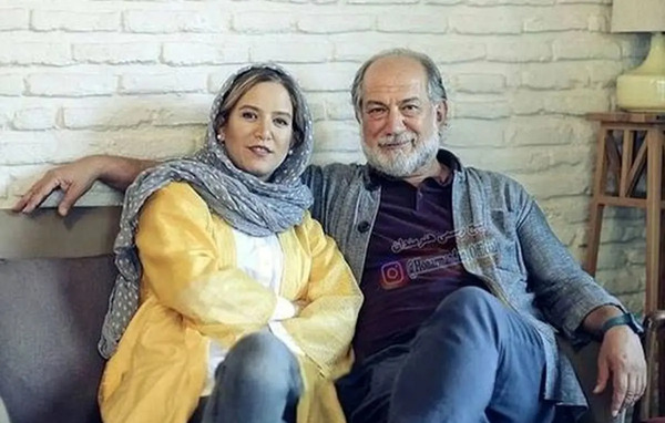 ژست عکس پدر و دختری بزرگ