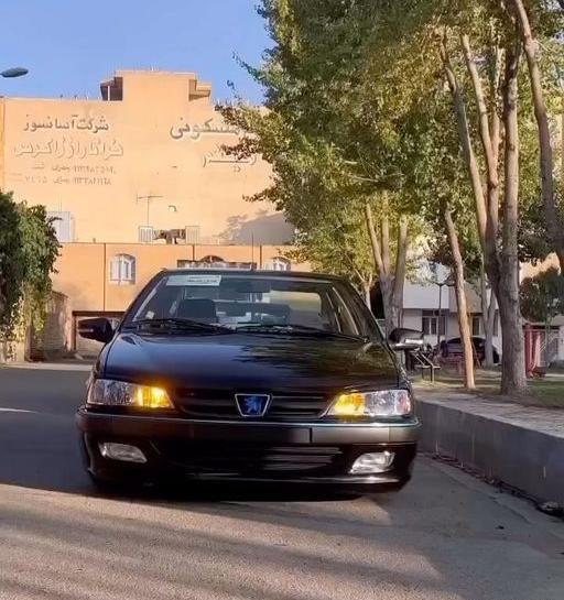 عکس پژو پارس مشکی صفر شوتی