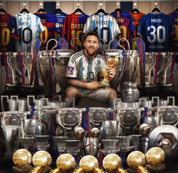 عکس لیونل مسی در لباس پرسپولیس