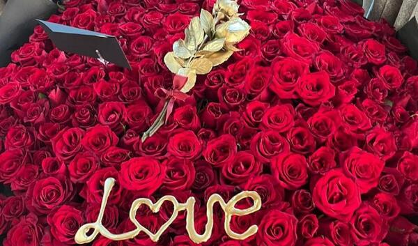 عکس های جورجینا روی برج خلیفه