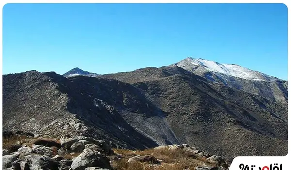 عکس کوه سفید کاشان