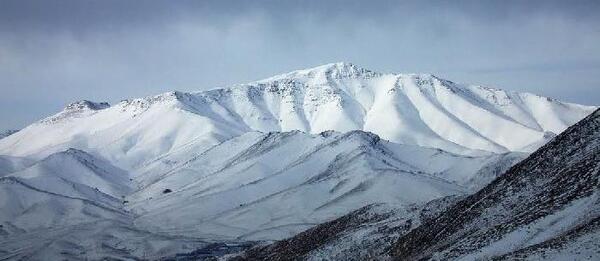 عکس کوه سفید کاشان