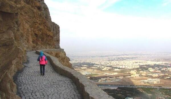 عکس کوه سفید اصفهان