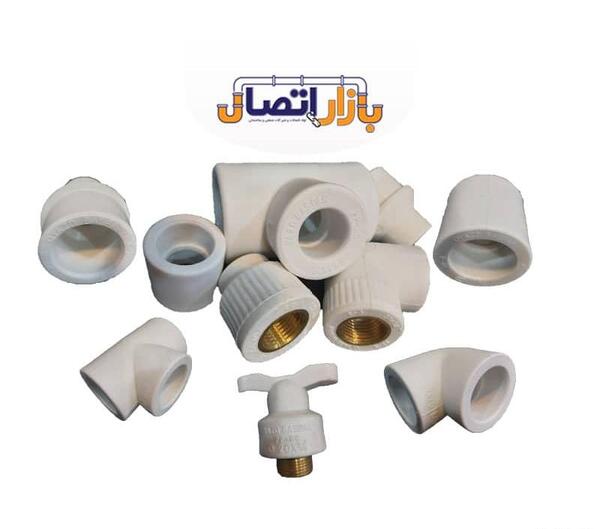 عکس اتصالات لوله سفید