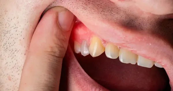 عکس جوش سفید روی زبان