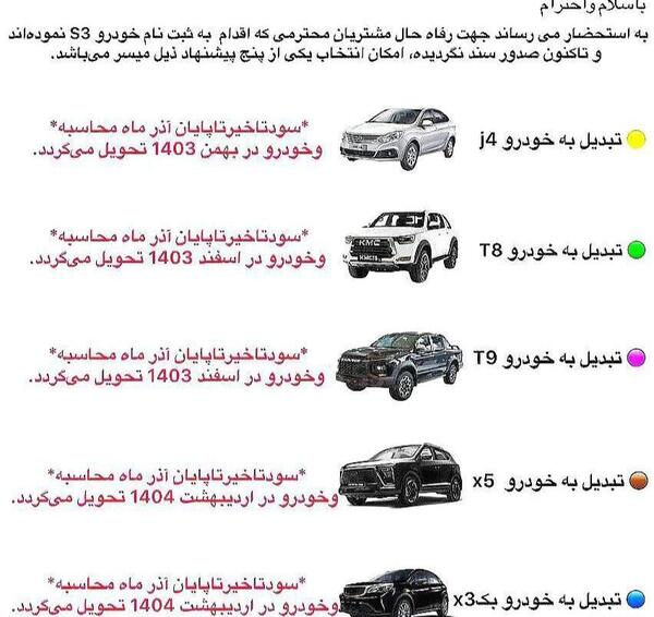 عکس ماشین s3 کرمان موتور