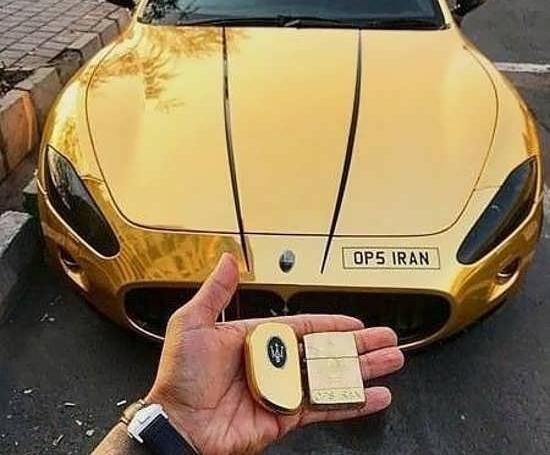 عکس پسر با ماشین لاکچری