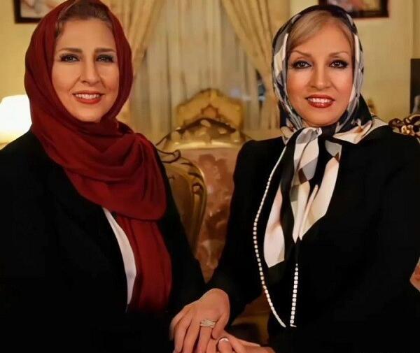 عکس منیژه گلچین خواهر مرجانه گلچین