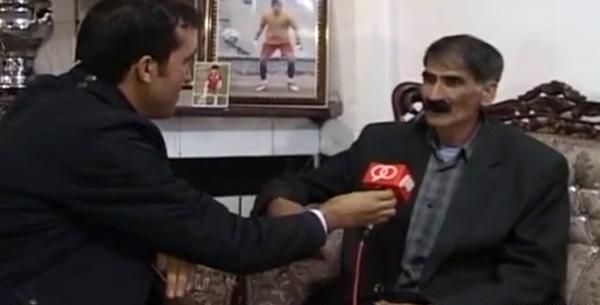 عکس پدر مادر علیرضا بیرانوند