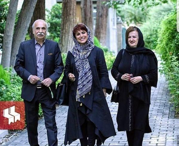 عکس پدر و مادر کمند امیرسلیمانی