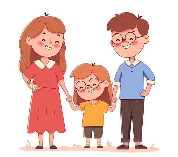 عکس کارتونی پدر و فرزند