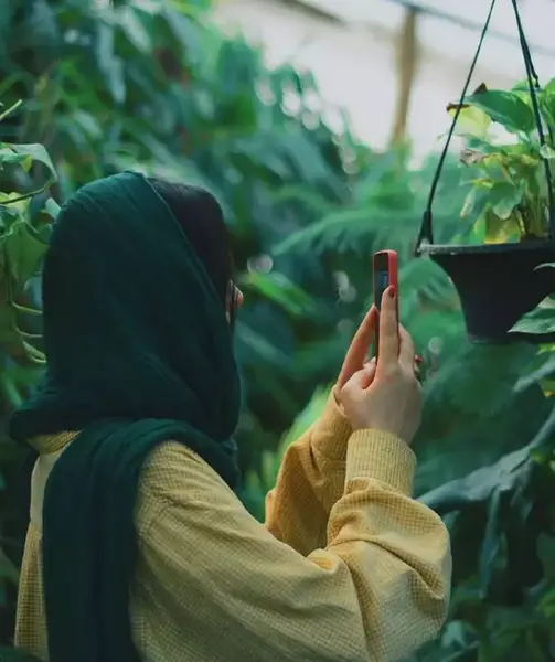 عکس دختر سبزه برای پروفایل