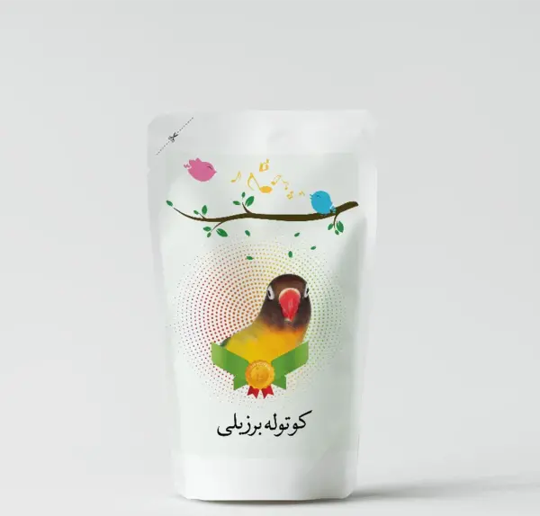 عکس قیمت غذای طوطی کوتوله برزیلی