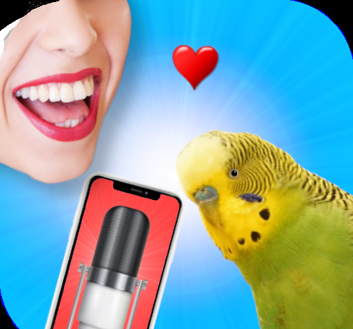 عکس حرف زدن طوطی