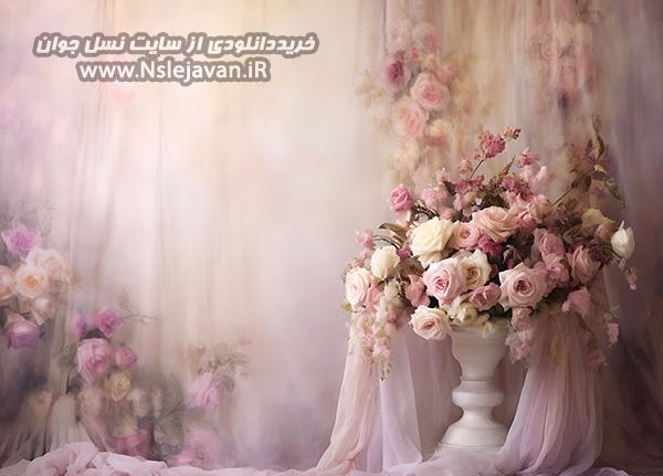 عکس فرشته گل رز