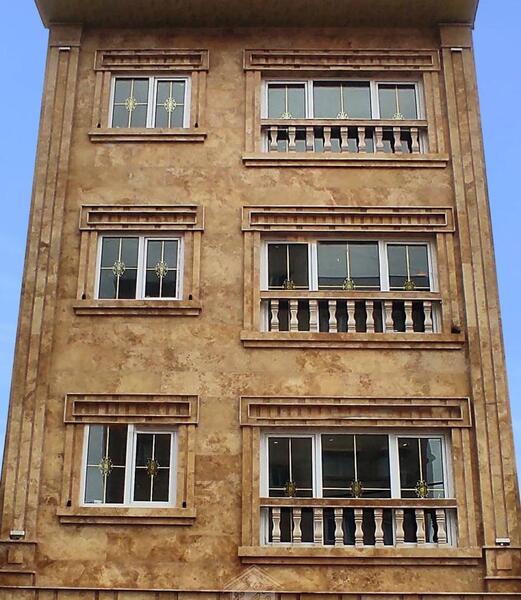 عکس طراحی نمای بیرونی ساختمان