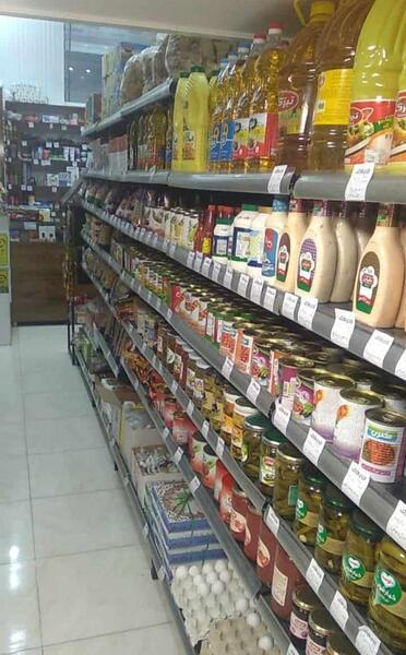 عکس دکوراسیون مغازه سوپرمارکت