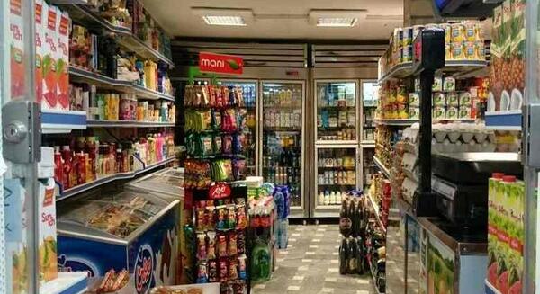 عکس دکوراسیون مغازه سوپرمارکت