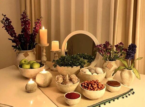 عکس دکور سفره هفت سین
