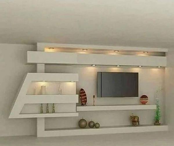 عکس دکور تلویزیون با کناف