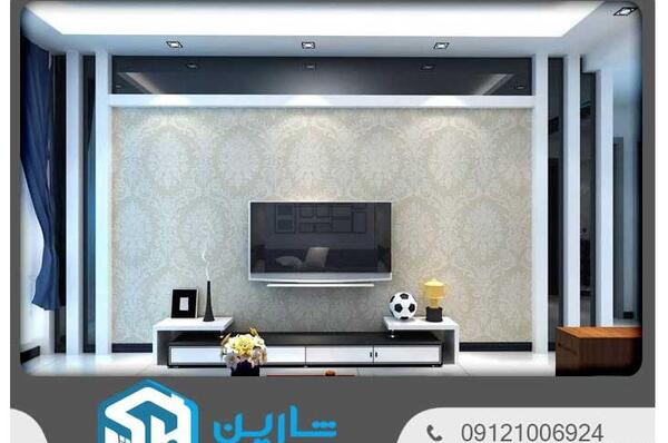 عکس دکور تلویزیون با گچ