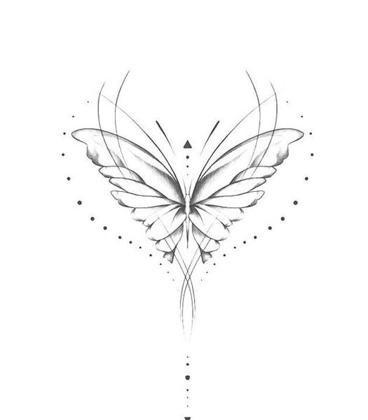 عکس تاتو روی کمر دخترانه