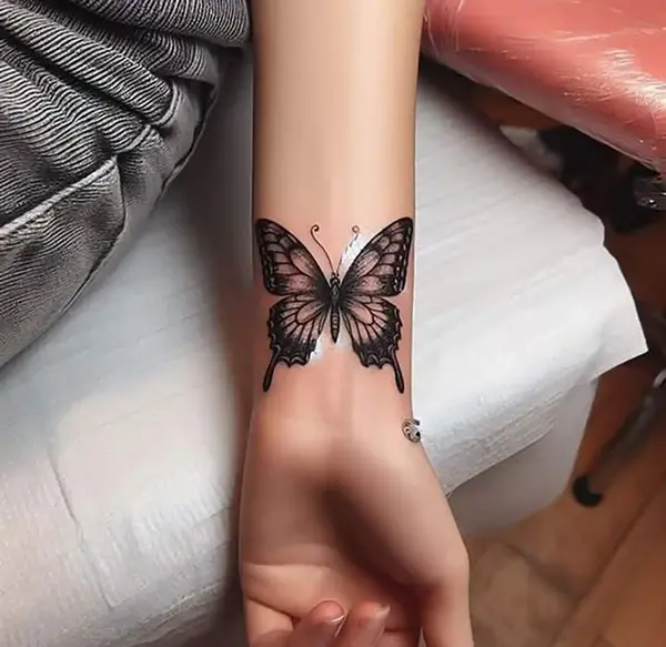 عکس تاتو دخترانه مچ دست