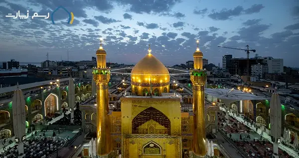 عکس از حرم مولا علی