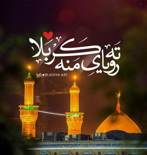 عکس تو حرم امام حسین