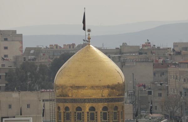 عکس حرم حضرت زینب برای پوستر