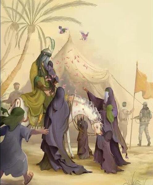 عکس قصه ما به سر رسید امام حسین