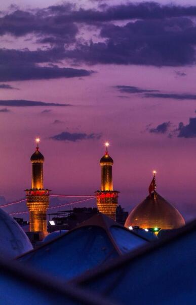 زیباترین عکس از حرم امام حسین