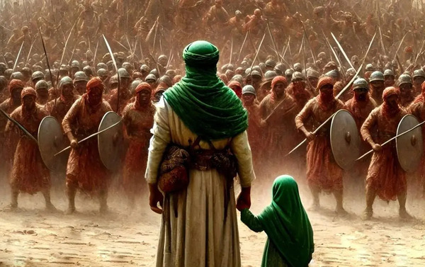 عکس واقعی امام حسین از نظر هوش مصنوعی