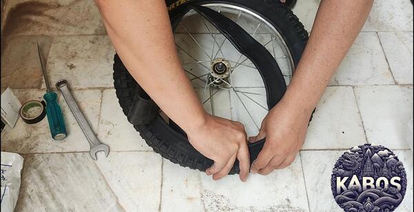 عکس لاستیک دوچرخه ۲۰