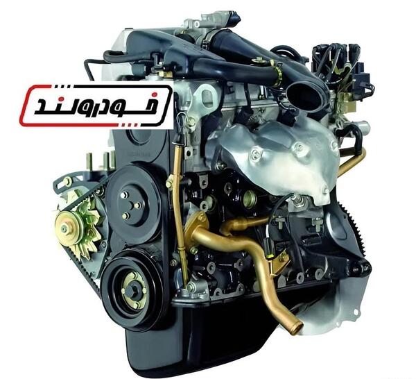 عکس موتور و گیربکس پراید