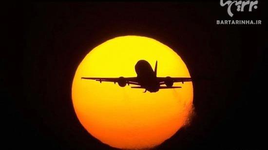 عکس زیبای هواپیما