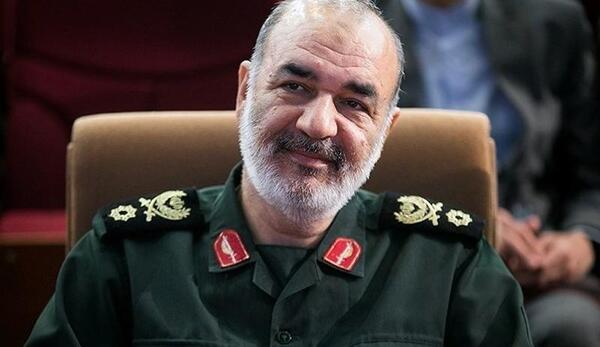 عکس جوانی سرلشکر سلامی