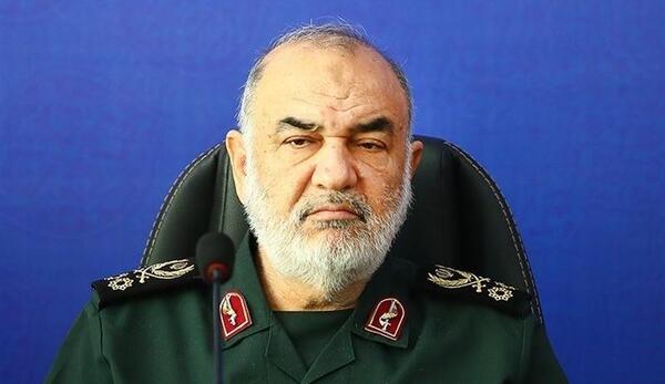 عکس جوانی سرلشکر سلامی