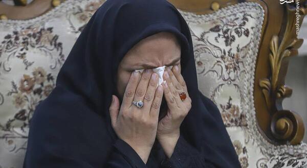 عکس مادر شهید علی وردی