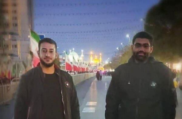 عکس شهید دانیال رضازاده و همسرش