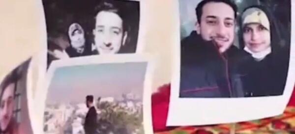 عکس شهید دانیال رضازاده و همسرش