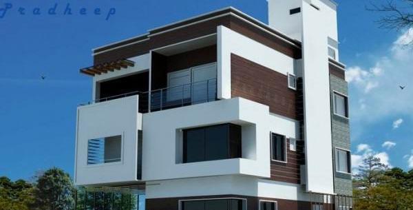 عکس از نمای ساختمان مدرن