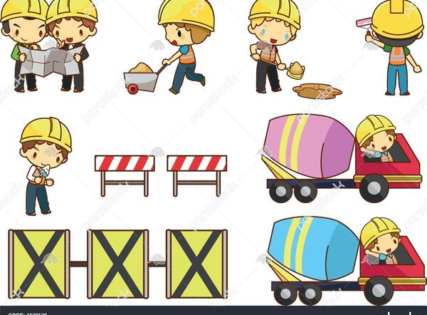 عکس مهندس ساختمان کارتونی