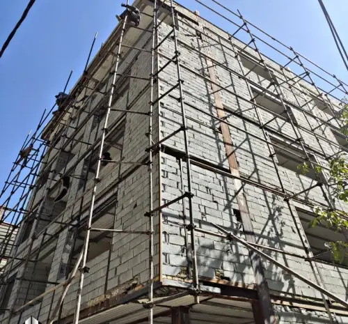 عکس داربست فلزی ساختمان